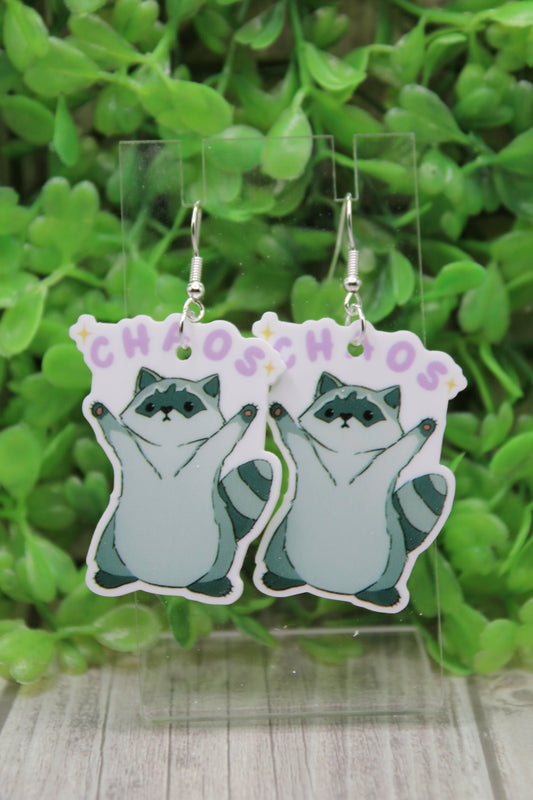 CHAOS Dangle Earrings
